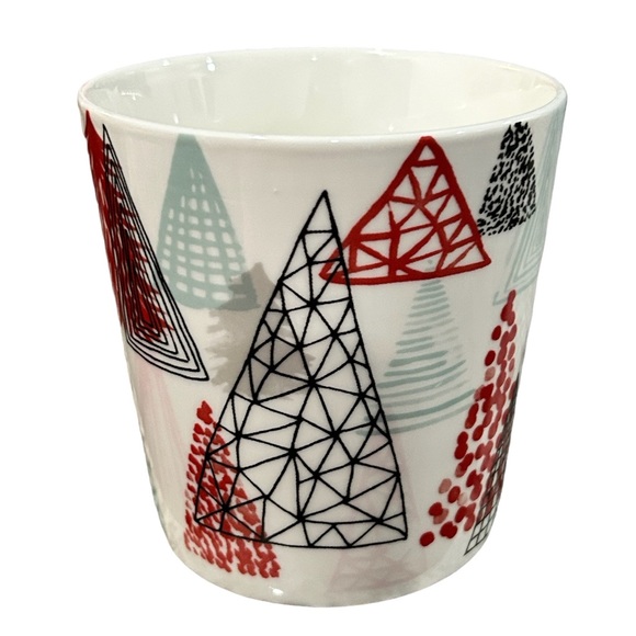 Starbucks Holiday Christmas Trees Coffee Cup Mug 18 Fl Oz - Picture 3 of 6